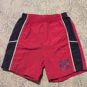 Carter's Red Elastic Waist Shorts
